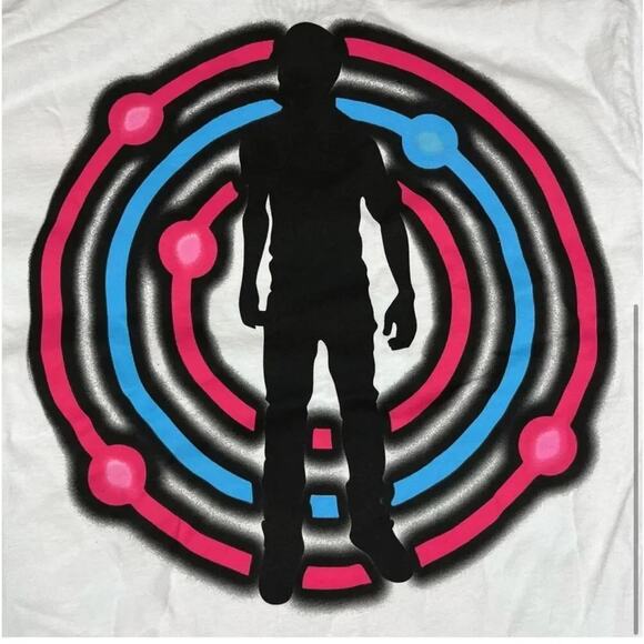 Kid Cudi Entergalactic Rolling Loud July 22 Miami White Tour T-Shirt New w/o Tag - Picture 3 of 4